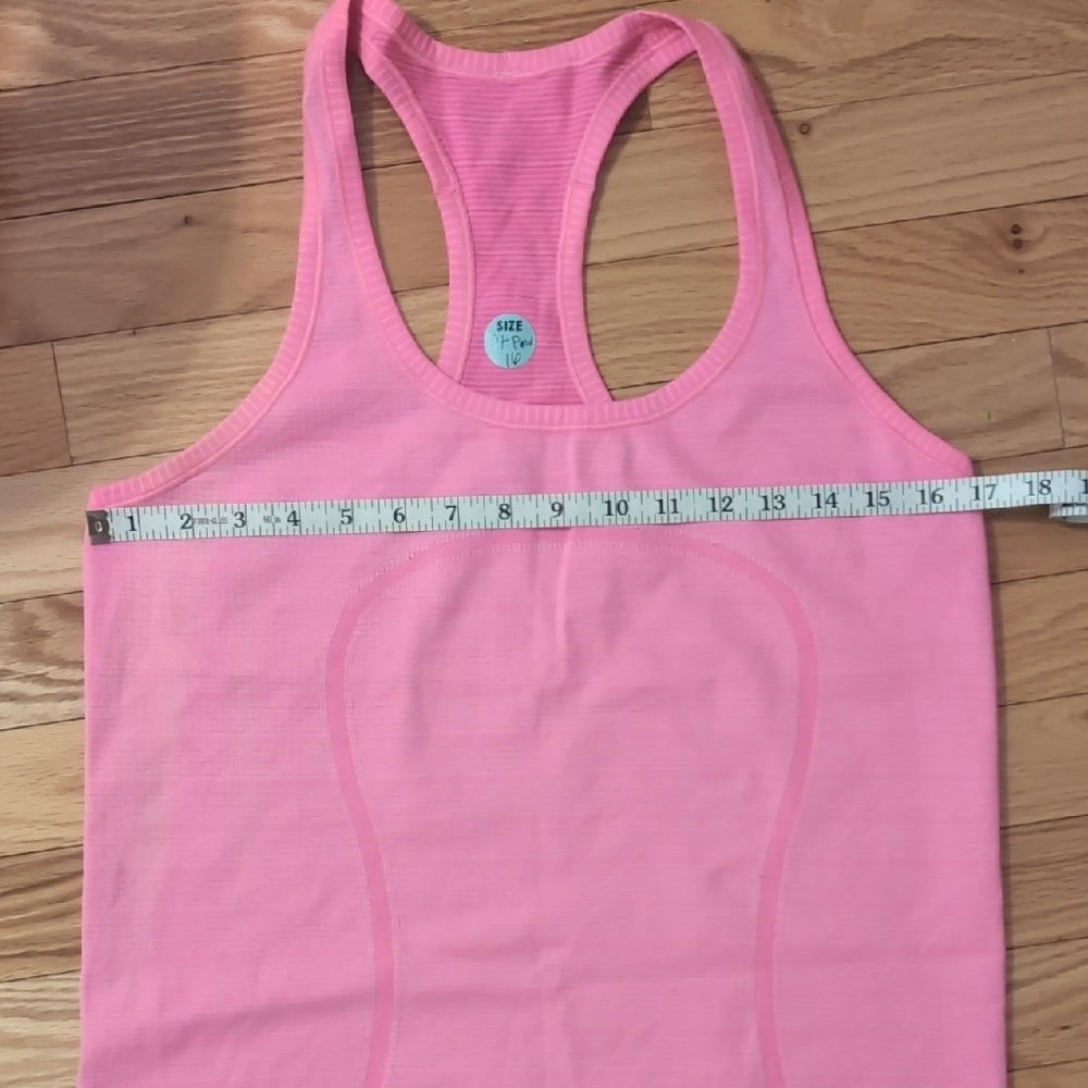 Pink Racerback Tank Top - Picture 2 of 4